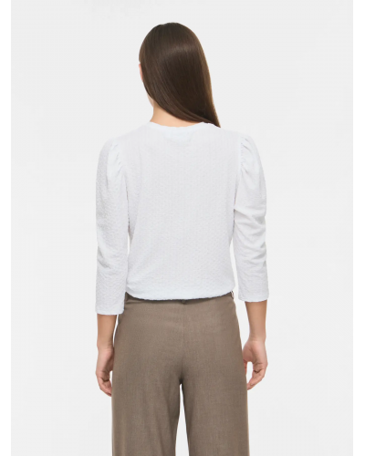 VIANINE PUF 3/4 O-NECK TOP/KA