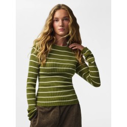 PCMIRA NEW LS O-NECK KNIT NOOS BC