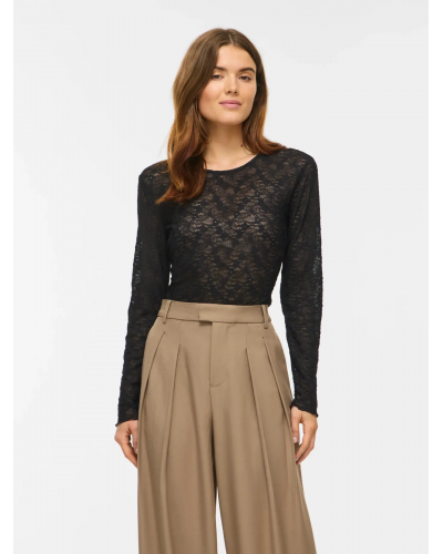 VIFAY O-NECK L/S TOP - NOOS