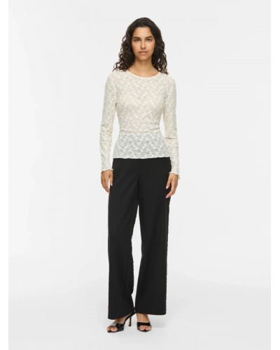 VIFAY O-NECK L/S TOP - NOOS