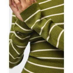 PCMIRA Strickpullover mit Rundhalsausschnitt