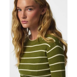 PCMIRA Strickpullover mit Rundhalsausschnitt