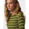 PCMIRA Strickpullover mit Rundhalsausschnitt