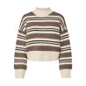 Pullover in maglia con collo alto