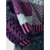 PCFUSION Pullover mit Colourblock-Detail