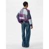 PCFUSION Pullover mit Colourblock-Detail