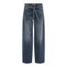 Jeans straight balloon a vita media | ModeWerk