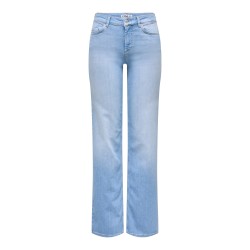 Blush Mid Straight Jeans in hellem Denim
