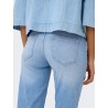 Blush Mid Straight Jeans in hellem Denim