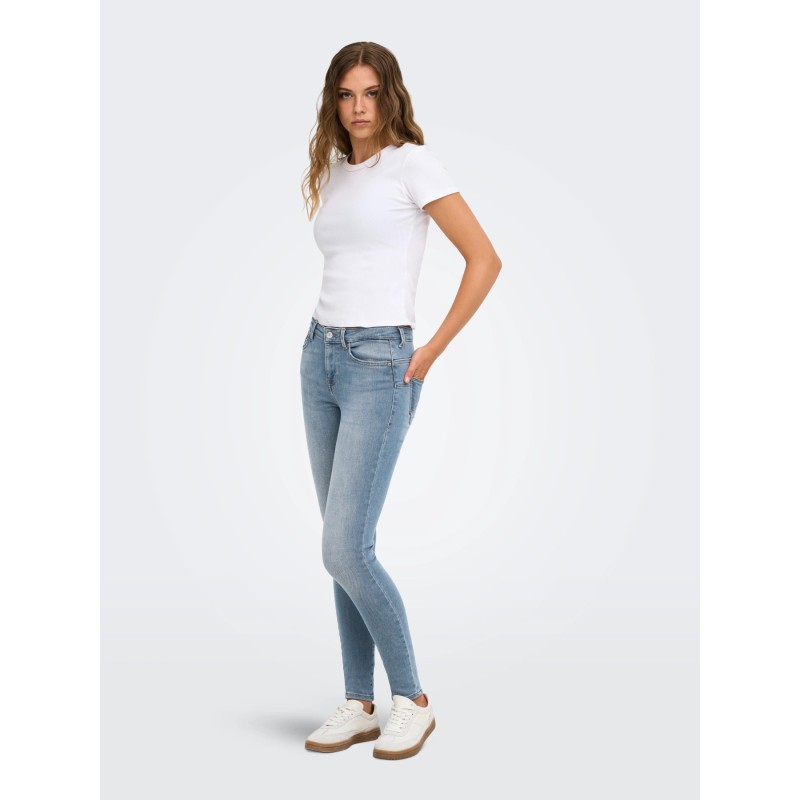ONLPOWER Skinny Push-up-Jeans mit Stretch