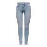 ONLPOWER Skinny Push-up-Jeans mit Stretch