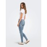 ONLPOWER Skinny Push-up-Jeans mit Stretch