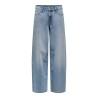Baggy Straight Jeans aus Baumwolle | ModeWerk