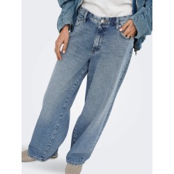 Baggy Straight Jeans aus Baumwolle | ModeWerk