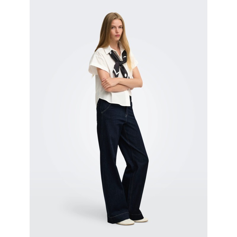 ONLMADISON High-Waist-Jeans mit weitem Bein