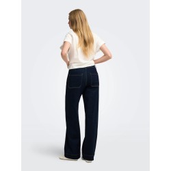 ONLMADISON High-Waist-Jeans mit weitem Bein