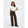 Jeans Madison a vita alta e gamba larga in denim stretch