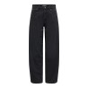 Maternity-Jeans Barrel Fit aus Baumwolle