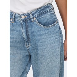 ONLTOLEDO Loose Straight Jeans in Indigo
