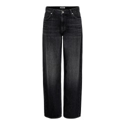 ONLTOLEDO Loose Straight Jeans in Schwarz