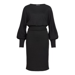 VIRAFFI L/S MIDI DETAIL DRESS/1/KA