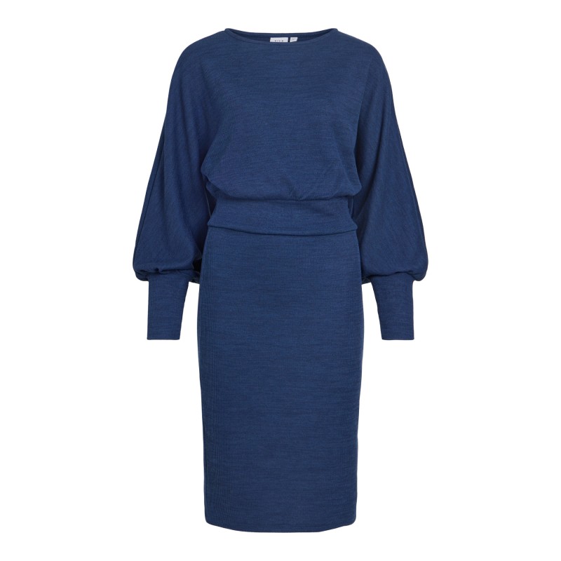 VIRAFFI L/S MIDI DETAIL DRESS/1/KA