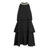 VISAKIRA HALTERNECK SHORT DRESS/PTY/KA