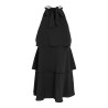 Viskira Satinkleid mit Neckholder | ModeWerk