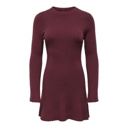 ONLMICHELLA LS O-NECK DRESS KNT NOOS