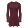 ONLMICHELLA LS O-NECK DRESS KNT NOOS