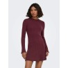 ONLMICHELLA LS O-NECK DRESS KNT NOOS