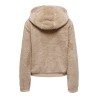 Kurze ONLNEWANNA Sherpa-Jacke mit Kapuze
