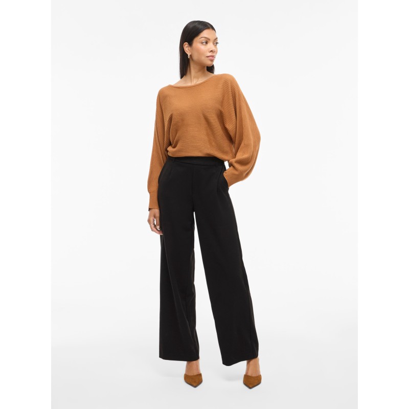 VIVARONE Wide-Leg-Hose mit hohem Bund