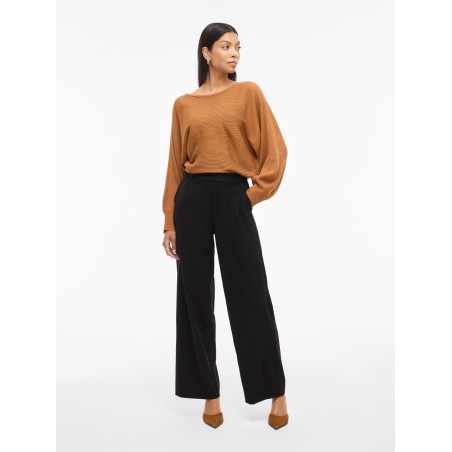 VIVARONE Wide-Leg-Hose mit hohem Bund