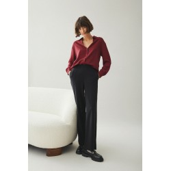 Pantaloni VIVARONE wide leg a vita alta
