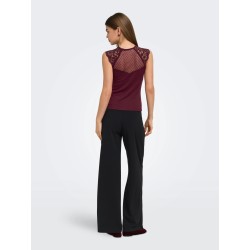 JDY pantaloni palazzo in jersey da donna