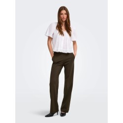 Pantaloni sartoriali donna dalla linea dritta