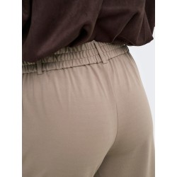Gerade Damen-Anzughose mit mittlerer Bundhöhe