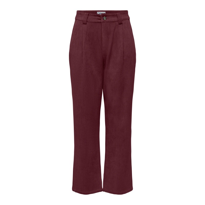 Pantaloni in velluto ONLHANNA a vita alta