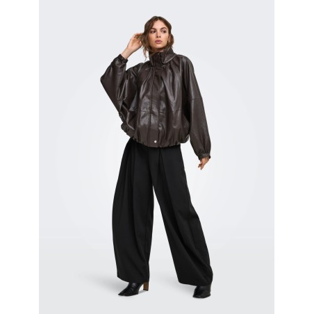 ONLYASMINE pantaloni con pieghe e vestibilità barrel