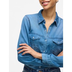 VIBISTA DENIM SHIRT-NOOS