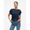 VIELLETTE S/S SATIN TOP - NOOS