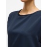 VIELLETTE S/S SATIN TOP - NOOS