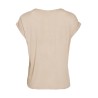 VIELLETTE S/S SATIN TOP - NOOS