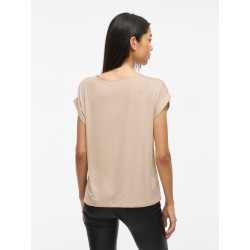VIELLETTE S/S SATIN TOP - NOOS