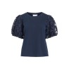 VIONESCA Jersey-Top mit Mesh-Detail