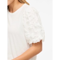 Top VIONESCA in jersey con dettaglio mesh
