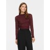 VIRIKKE L/S FUNNEL NECK TOP - NOOS