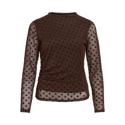 Top VIRIKKE a maniche lunghe con collo alto