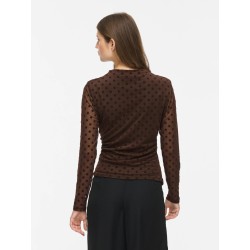 Top VIRIKKE a maniche lunghe con collo alto
